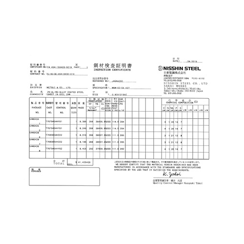 Japanese Imported Galvalume: Self-Healing Cross-Section & High Corrosion Resistance